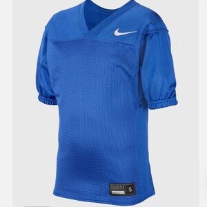 NIKE Royal Blue Youth Recruit Football Practice Training Sports Jersey Size‎ S